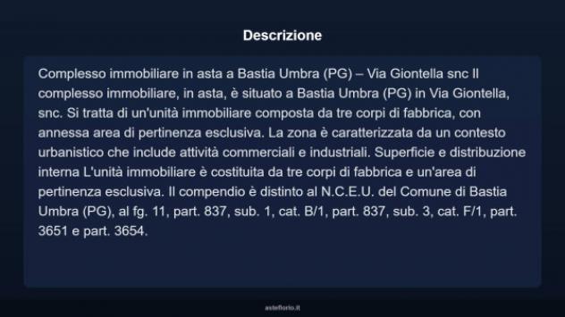Immobile in asta di 400 m² in vendita a Bastia Umbra - Foto 3