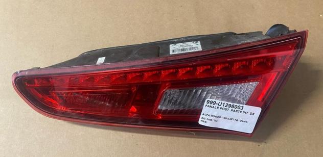 FANALE POST. PARTE INT. DX 999-U1298003 Parti elettriche  Fanaleria  Fanali  Fanale post. dx. ALFA ROMEO - GIULIETTA - 01-03-2010 -