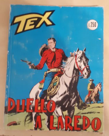 TEX N. 48 DUELLO A LAREDO  COLLANA TEX GIGANTE  EDIZIONI ARALDO FEBBRAIO 1968 - Foto 3