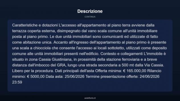 Immobile in asta di 90 m² in vendita a Roma - Foto 4