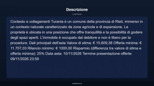 Immobile in asta di 153 m², box auto in vendita a Turania - Foto 13
