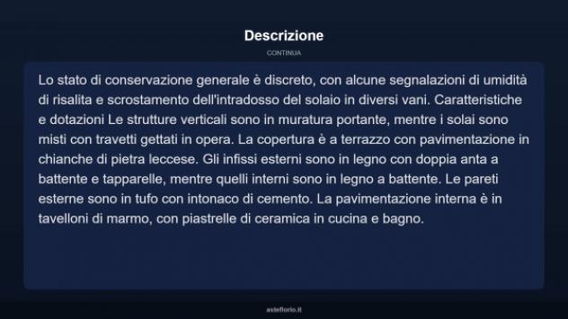 Immobile in asta di 160 m², box auto in vendita a Veglie - Foto 6
