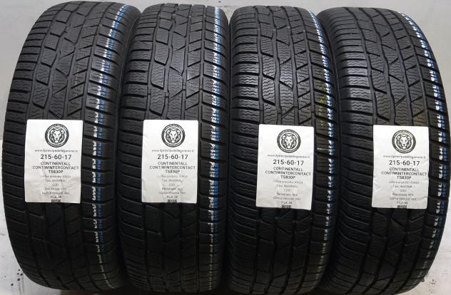 4 GOMME 215 60 17 CONTINENTAL A63824