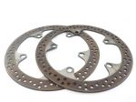 BMW K 1200 R 34117701456 COPPIA DISCHI FRENO ANTERIORI K43 04 - 08 FRONT BR …