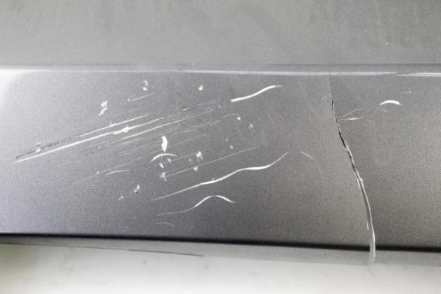 PEUGEOT METROPOLIS 400 1178176500 CARENA POSTERIORE DESTRA 13 - 17 RIGHT FAIRING CON GRAFFI DANNEGGIATA - Foto 5