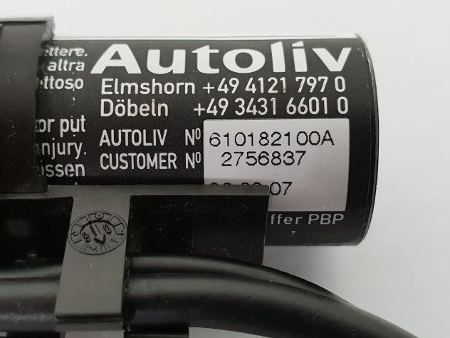 Mini Cooper R56 Seat Belt Pretensioner Anchor Front Passengers Left 610183700C - Foto 7