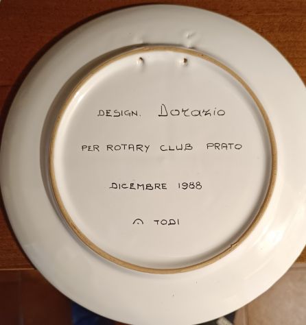 Piatto da collezione Design Piero Dorazio - Foto 2