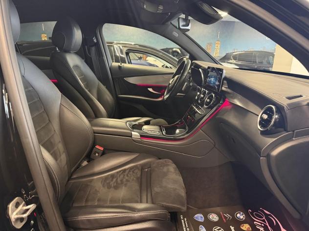 MERCEDES GLC 300D CUOPE' PREMIUM 4MATIC 2.0 245CV PELLE NAVI CAM ANNO 2023 - Foto 9