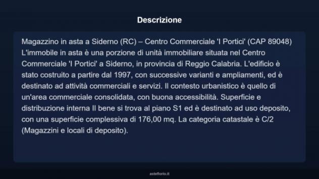 Immobile in asta di 176 m² in vendita a Siderno - Foto 3