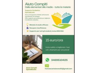 Supporto scolastico specializzato