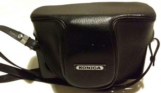 Macchina fotografica Konica C35 EF con custodia a tracolla come nuovo - Foto 2