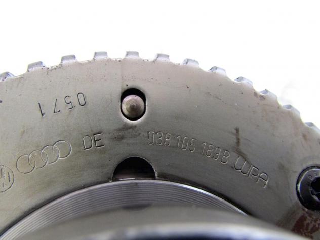 038105021C ALBERO MOTORE VOLKSWAGEN NEW BEETLE 1.9 D 77KW 5M 2P (2007) RICAMBIO USATO - Foto 6