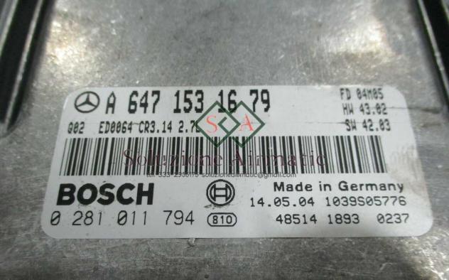 Mercedes Classe E W211 320 CDi centralina motore A6471531679 - Foto 2