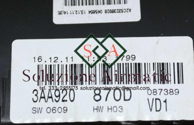 Volkswagen Passat 2.0 B7 quadro strumenti 3AA920870D - Foto 2