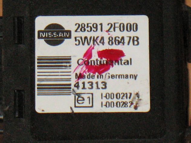 285912F000 IMMOBILIZER ECU NISSAN JUKE 28591-2F000 5WK48647B 5WK4 8647B - Foto 2