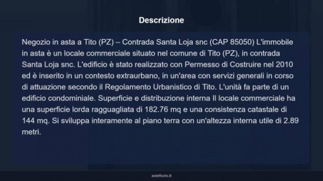 Immobile in asta di 144 m² in vendita a Tito - Foto 7