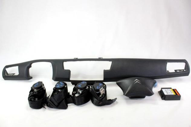 1401277280 KIT AIRBAG CITROEN C8 2.0 D 120KW 6M 5P (2012) RICAMBIO USATO CON CENTRALINA AIRBAG, AIRBAG VOLANTE GUIDATORE, AIRBAG PASSEGGERO 14012796ZD