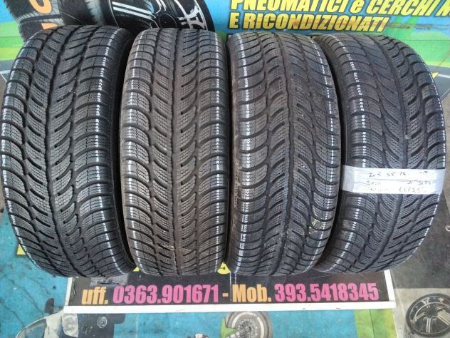 4 gomme usate sava 205 55 16 91t invernali - Foto 3