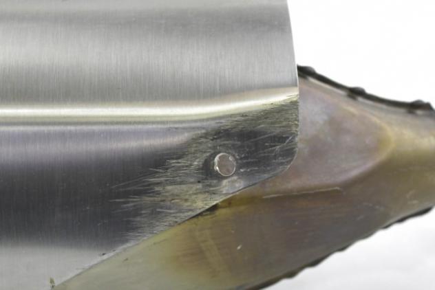 BMW K 1600 GT 18127708302 MARMITTA SILENZIATORE DESTRA K48 10 - 16 RIGHT MUFFLER 18127723444 PICCOLA AMMACCATURA - Foto 4
