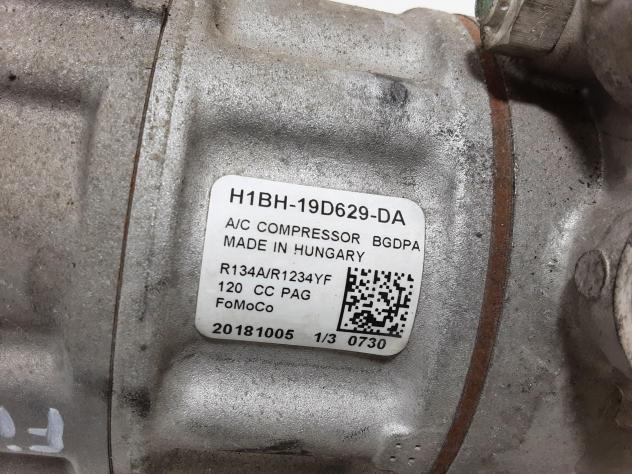 COMPRESSORE A/C FORD Fiesta 7° Serie H1BH19D629CA XYJA, XYJB, XYJC Benzina 1100 (17) - Foto 3
