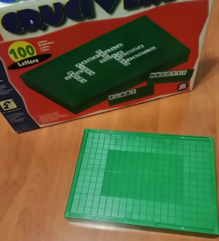 Cruciverba gioco da tavolo distribuito da Globo - Completo - Vintage anni 80 - Foto 2