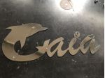 Scritte in acciaio inox per nautica