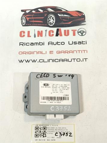 CENTRALINA MODULO DI CONTROLLO KIA Cee'd Serie Sporty wagon 95300-A2000 D4FB diesel 1582 (1218)