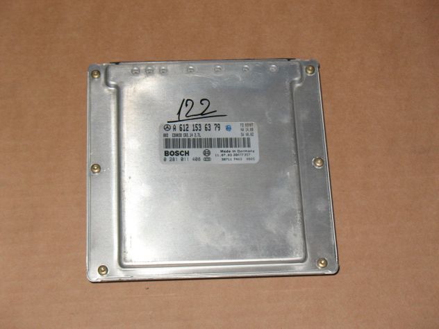 0281011408 ECU MERCEDES 2.7 CR2.14 0281011408 0 281 011 408 A6121536379 - Foto 3