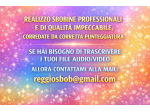 Trascrivo file audio / video