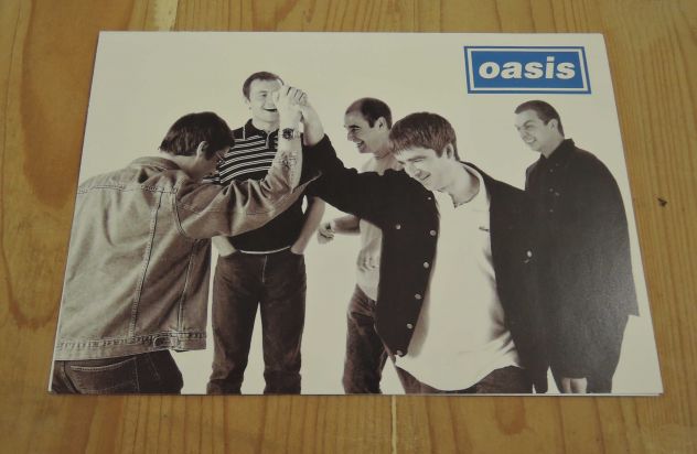 OASIS, memorabilia, biglietto di auguri 1997