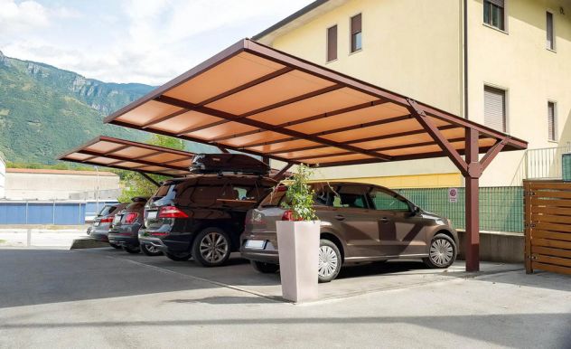 Pergola a scalzo su misura carport per auto moto camper contattaci - Foto 5