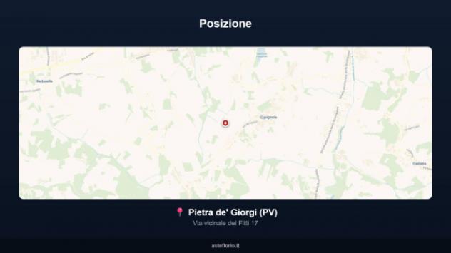Immobile in asta di 216 m² con più di 5 locali in vendita a Pietra de' Giorgi - Foto 17