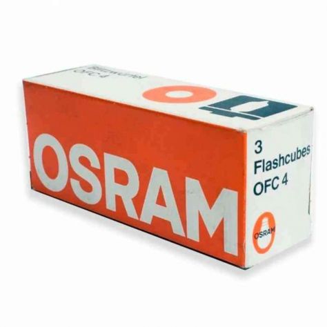 OSRAM FLASHCUBES/Blitz cubo OFC4 (1 confezione a 3 pezzi) - CONFEZIONE ORIGINALE