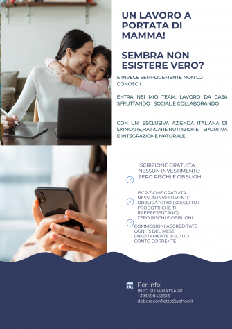Attività online in ambito benessere/nutrizione