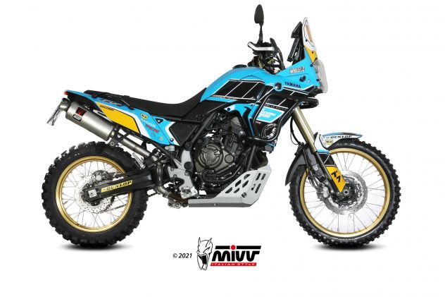 Terminale di scarico Hp Corse per Yamaha Tenere 700 Sp1 4Track-r Mivv Dakar Oval - Foto 7