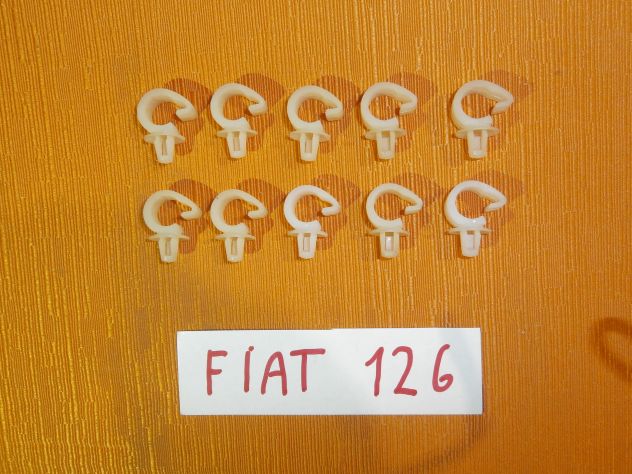 CLIP DI FISSAGGIO IMPIANTO ELETTRICO Fiat 126 ELECTRICAL SYSTEM CLIP FIAT 126