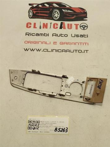 MODANATURA PORTA ANT SX MERCEDES Classe S W220 4° Serie A2207270748 648960 (9905) - Foto 3