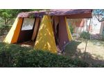 Tenda a casetta della Ferrino.