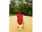 Vaso Murano anni 50 in vetro sommerso. In perfetto stato