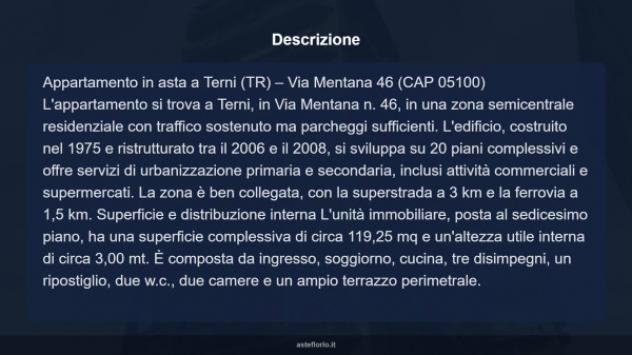 Immobile in asta di 119 m² in vendita a Terni - Foto 15