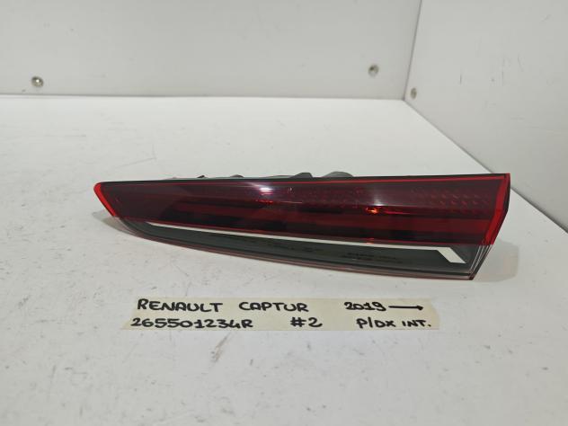 STOP POSTERIORE DESTRO PORTELLONE RENAULT Captur Serie 265501234R (19) - Foto 2