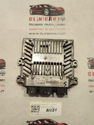 CENTRALINA MOTORE CITROEN C3 2° Serie 9650529880 9648624280 DV4TD/8HZ diesel 1398 (0510)
