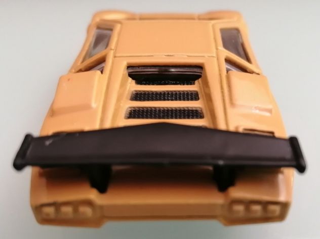 Microcar Maisto modello Lamborghini Countach Gialla 1-64 USATO VINTAGE - Foto 2