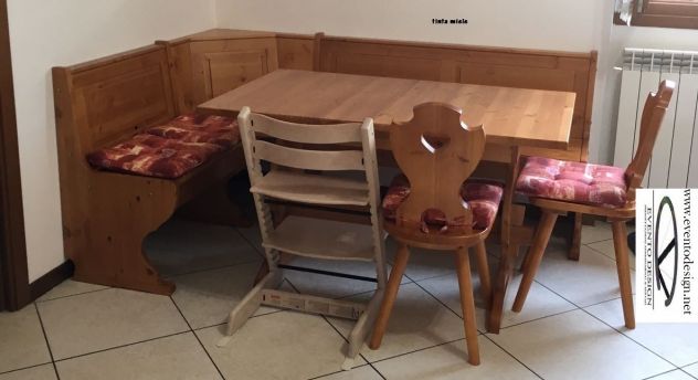 Giropanca completo in legno di pino massello. - Foto 3