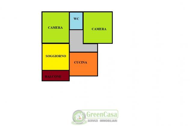 APPARTAMENTO di 3 vani e di 97 mq (CAVENAGO DI BRIANZA) rif. IGC 3 L 130 VIA MANZONI - Foto 12