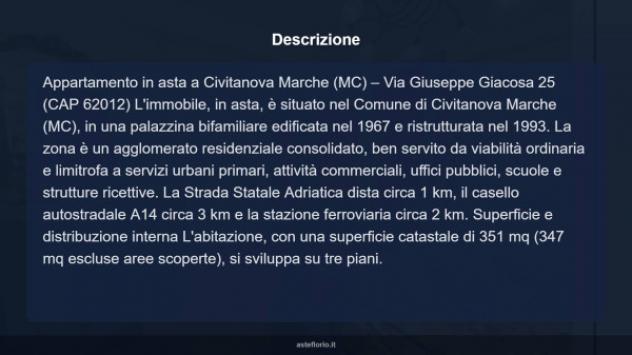 Immobile in asta di 351 m², box auto in vendita a Civitanova Marche - Foto 11