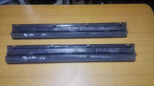 Coppia 2 profili battitacco portiera dx e sx Fiat Cinquecento edizione 1990