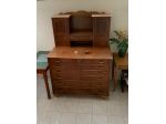Secretaire d'epoca a cassettiera con alzata - Verbania