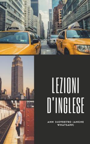 corsoLezioni d'inglese con insegnante madrelingua