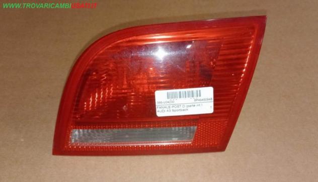 FANALE POST.D.(parte int.) 8P4945094B EX 04230 999-U65755 Parti elettriche  Fanaleria  Fanali  Fanale int. post. d AUDI - A3 SPORTBACK - 2004  2008